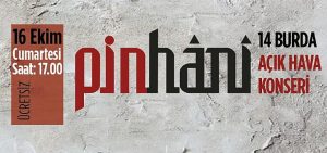 14 Burda AVM’de Pinhani konseri