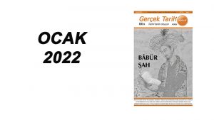 Gerçek Tarih Ocak 2022 Sayı:1