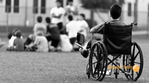 Özel çocuklar ile yüreği engellilere kitap ile dokunmak