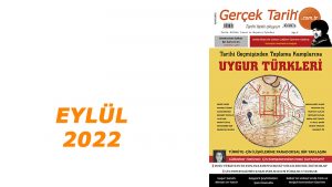 Gerçek Tarih Eylül 2022 Sayı: 9