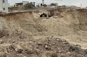 Hatay’da inşaat kazısında kaya mezar odaları ortaya çıktı