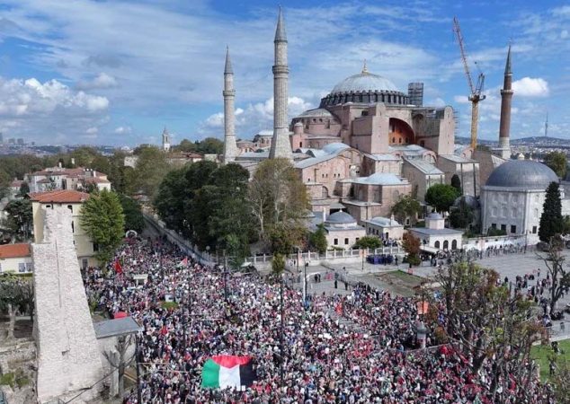 Ayasofya’da Gazze için buluştular: Filistin özgür olana dek