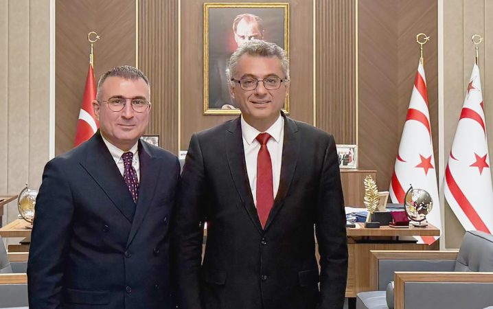EkoAvrasya Vakfı’ndan KKTC Cumhurbaşkanı Tufan Erhürman’a ziyaret