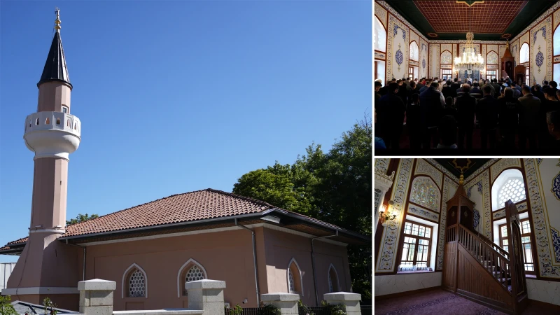 Tarihi Kandilli Camii bayramda yeniden ibadete açıldı