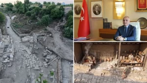 2 bin yıllık Tiyatro Caddesi gün yüzüne çıktı