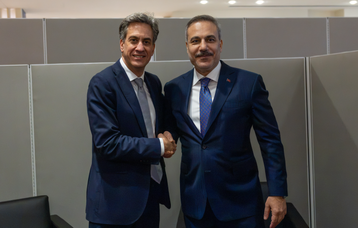 Bakan Hakan Fidan, İngiliz mevkidaşı ile görüştü